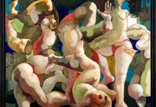 &Ouml;l auf Leinwand, 120 x 140 cm, 2003, &copy; Thomas Gatzemeier