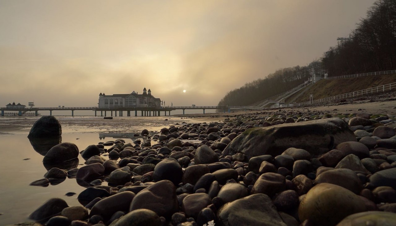 Die Selliner Seebrücke, © Nico Offermann Die Selliner Seebrücke, © Nico Offermann