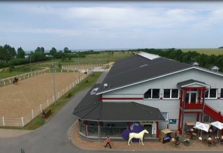Luftansicht des Reitcamps // &copy; Pension Reitcamp B&ouml;rgerende