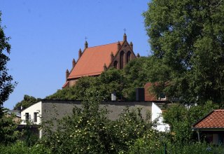 Blick  auf die Pfarrkirche Franzburg, &copy; Sabrina Wittkopf-Schade