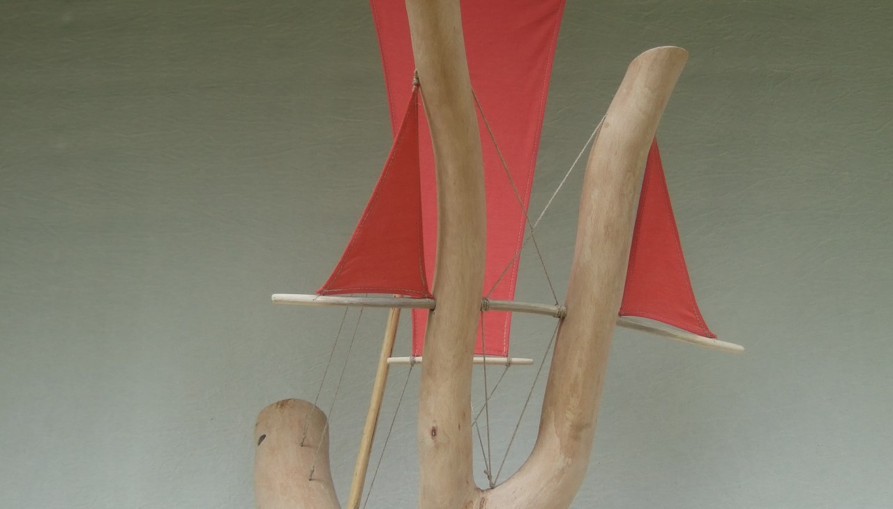 Schiffsobjekte aus Holz, © Südliche Boddenküste Schiffsobjekte aus Holz, © Südliche Boddenküste