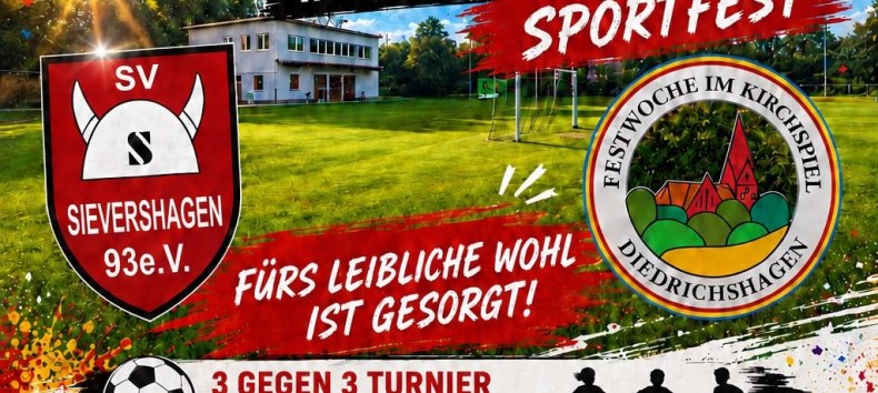 Sportfest in Sievershagen // &copy; Traditionsverein Kirchspiel Diedrichshagen