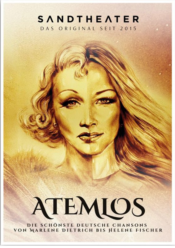&copy; ATEMLOS &ndash; deutsche Hits in Sand gemalt