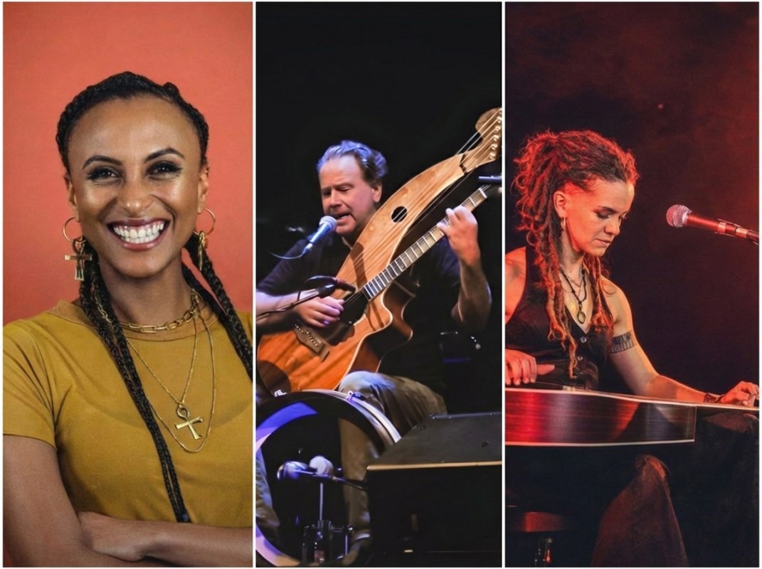 Irin Loah, "Guitar Poet" Brian Gore, Spanierin Laura Silverstone // &copy; Abe Neihum / Shae Code / Philippe Manthoux