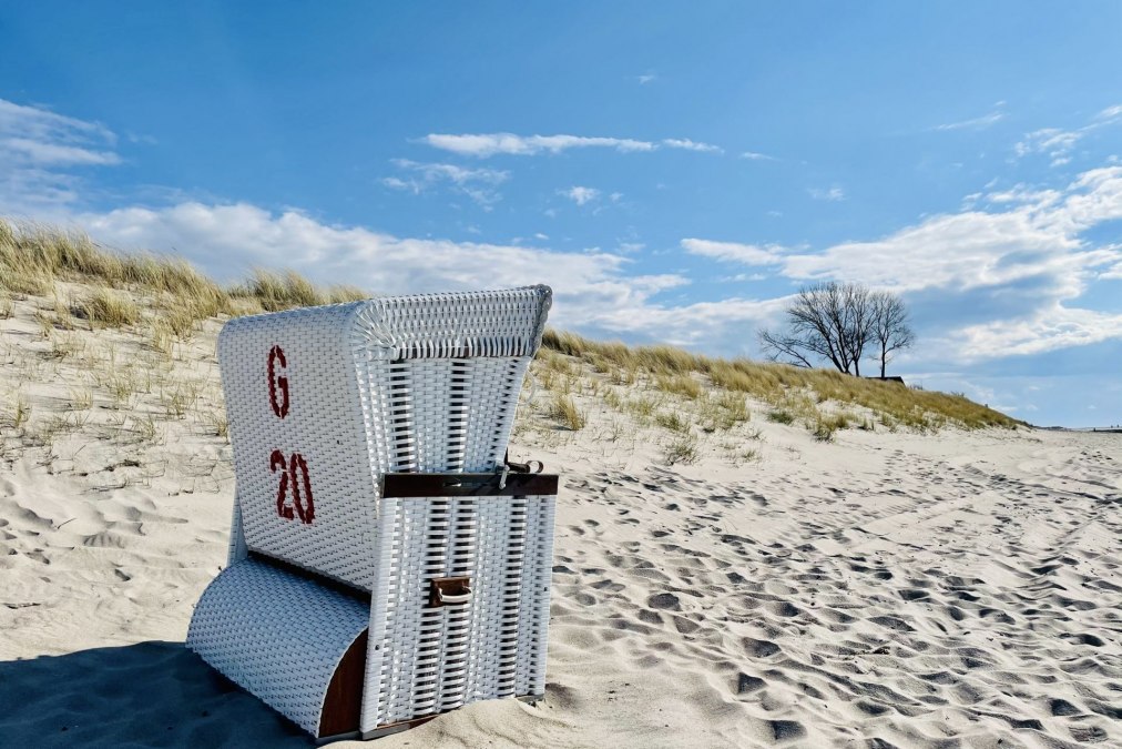 Strandkorbvermietung Gielow im Ostseebad Ahrenshoop, © Kurverwaltung Ahrenshoop