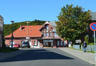 Stationsbygningen i Sassnitz // © Tourismuszentrale Rügen Stationsbygningen i Sassnitz // © Tourismuszentrale Rügen