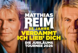Matthias Reim - DE jubileumtournee 2026 // © Manfred Esser / Ralph Larmann Matthias Reim - DE jubileumtournee 2026 // © Manfred Esser / Ralph Larmann