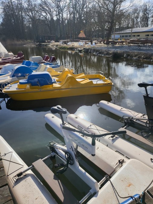 Tretboote, © Dr. Diana Siebert Tretboote, © Dr. Diana Siebert