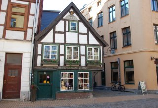 Das Kommodenh&auml;uschen ist wegen seiner markanten Bauweise ein beliebtes Fotomotiv. // &copy; Gabriele Skorupski