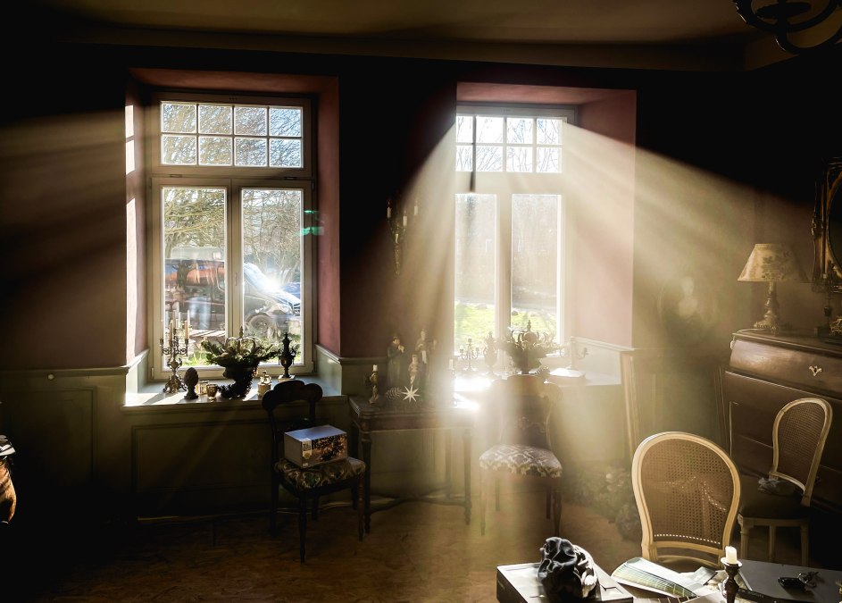 Wie einladend: Ferienwohnung im Gutshaus Madsow mit Sonnenstrahlen, © Gutshaus Madsow / Familie Schapp Wie einladend: Ferienwohnung im Gutshaus Madsow mit Sonnenstrahlen, © Gutshaus Madsow / Familie Schapp