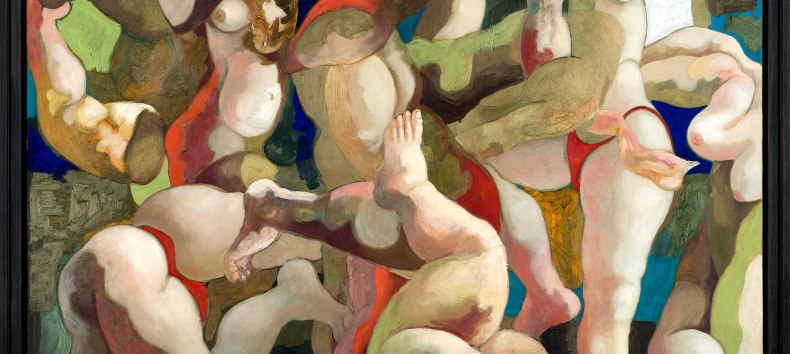 &Ouml;l auf Leinwand, 120 x 140 cm, 2003, &copy; Thomas Gatzemeier