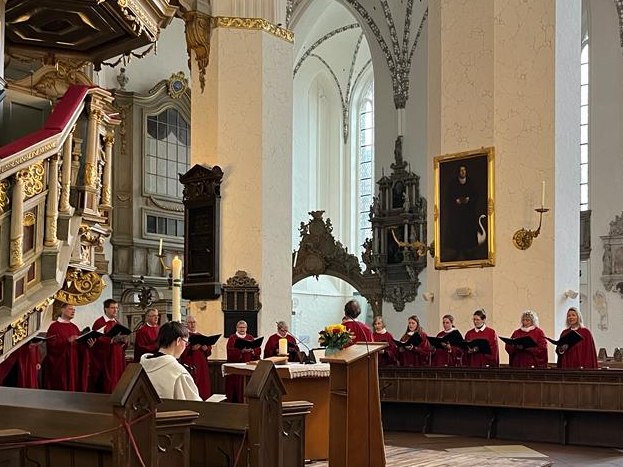 Evensong-Chor in St. Marien // © Jakobus Rostock Evensong-Chor in St. Marien // © Jakobus Rostock