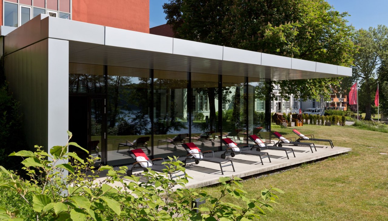 Aussenbereich Spa am See, © SPA Amsee Aussenbereich Spa am See, © SPA Amsee