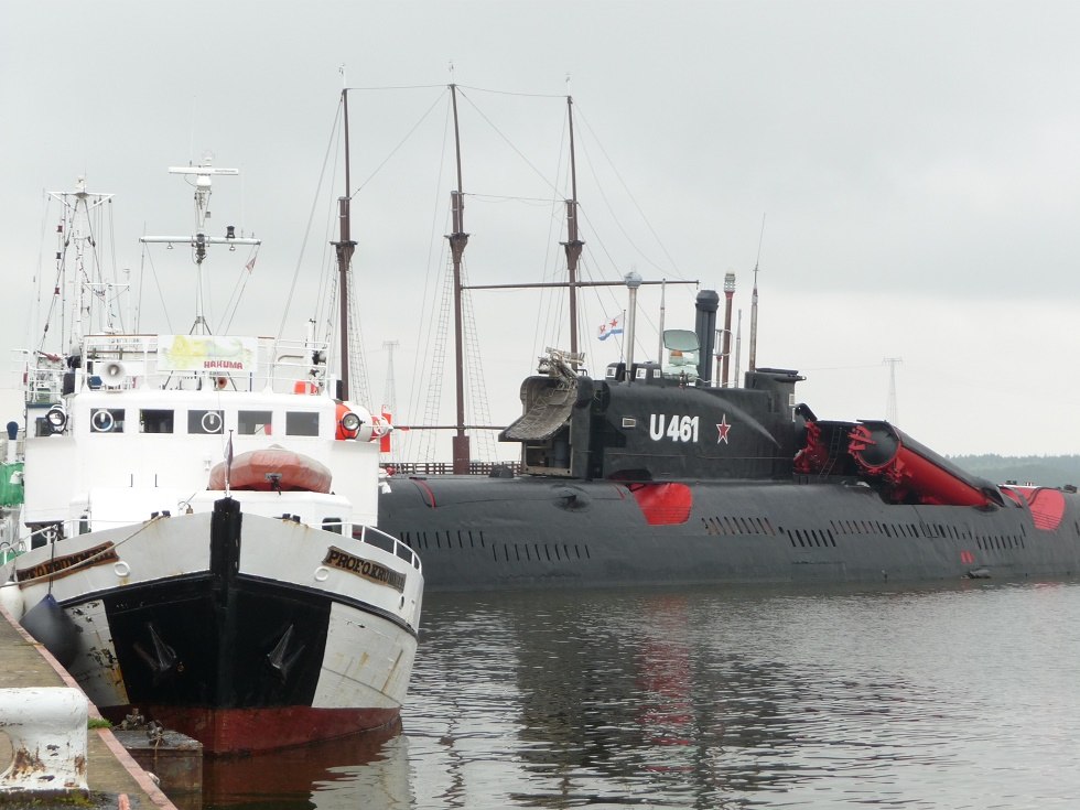 U-Boot im Hafen Peenem&uuml;nde // &copy; Sabrina Wittkopf-Schade