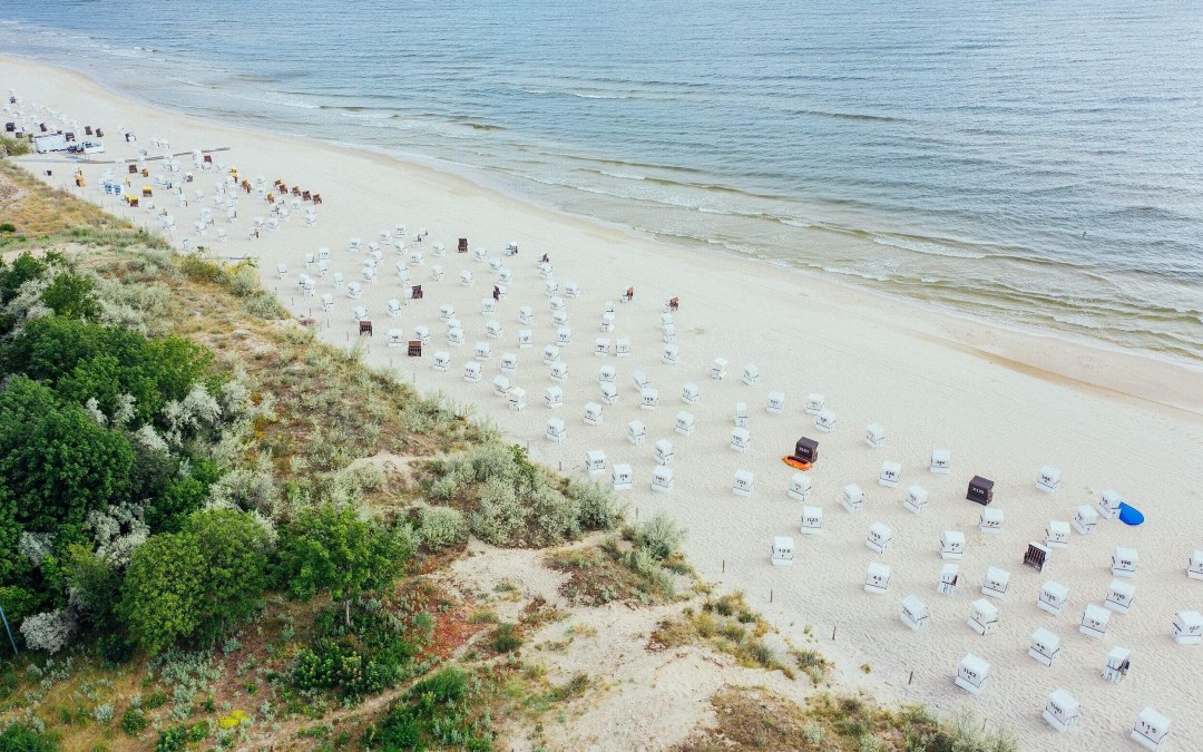 Het witte zandstrand van Heringsdorf // &copy; MV-T/G&auml;nsicke