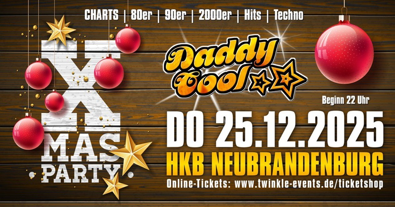 2025-12-25 Daddy Cool, © Veranstalter 2025-12-25 Daddy Cool, © Veranstalter