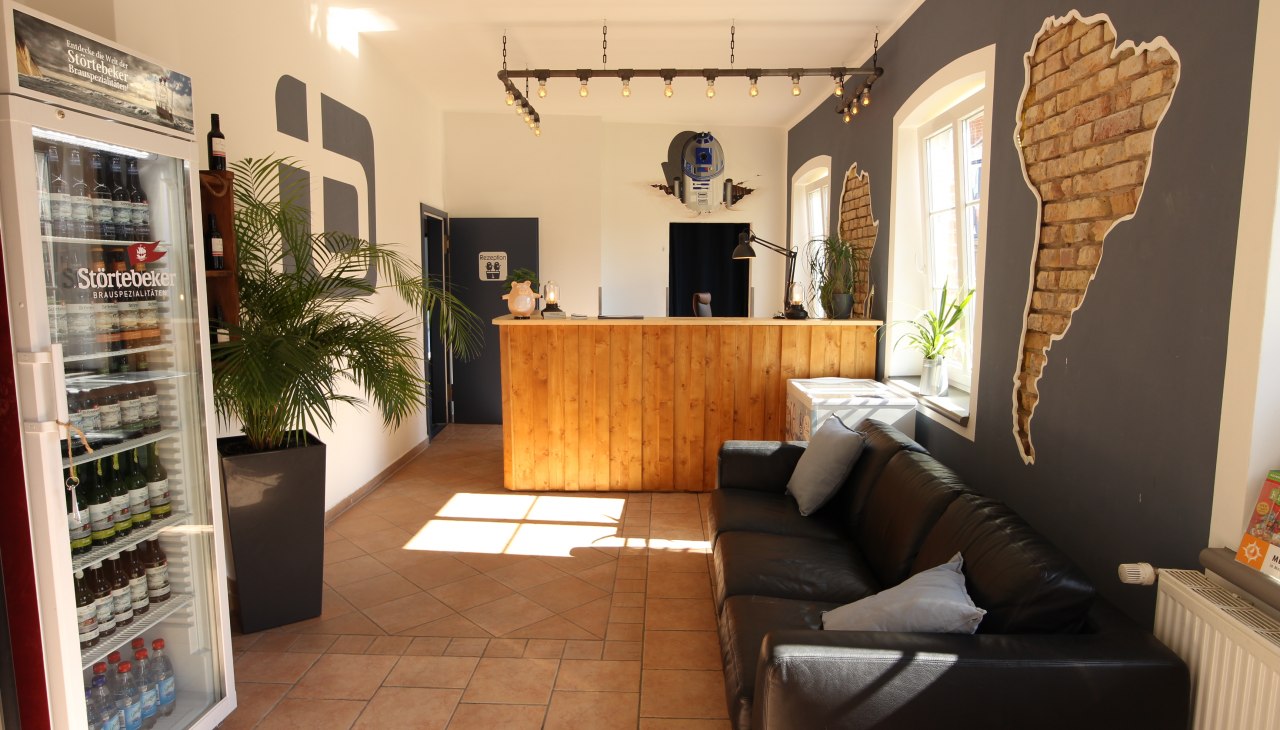 Rezeption, &copy; Blue Doors Hostel