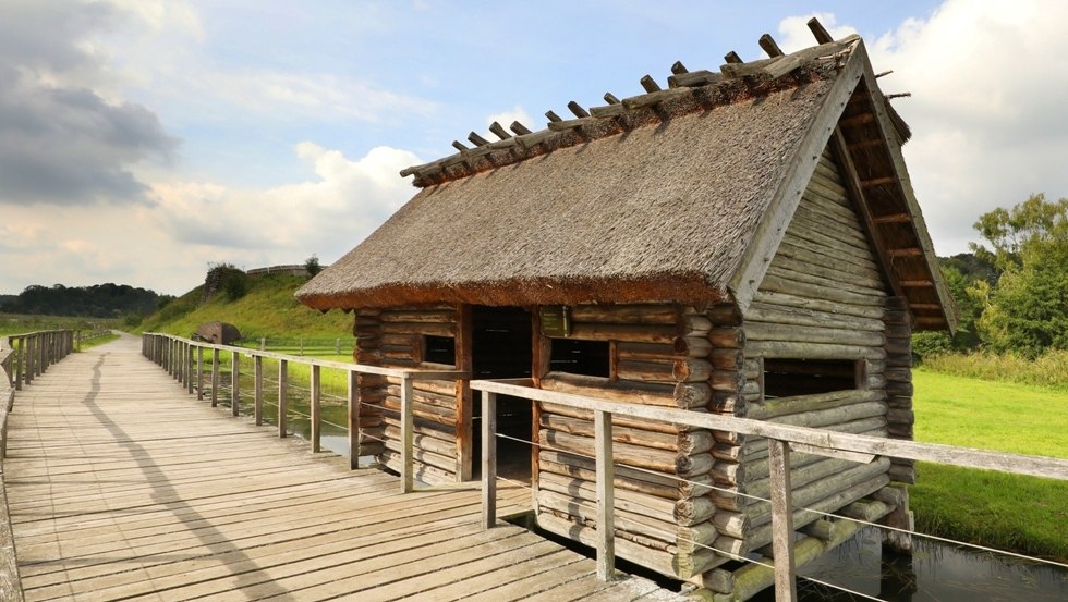 Freilichtmuseum Groß Raden - Brücke zum Burgwall // © MV-T/Gohlke Freilichtmuseum Groß Raden - Brücke zum Burgwall // © MV-T/Gohlke