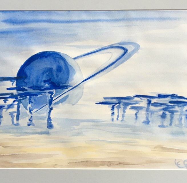 Aquarell-1993 // &copy; Gabriele Lenkeit