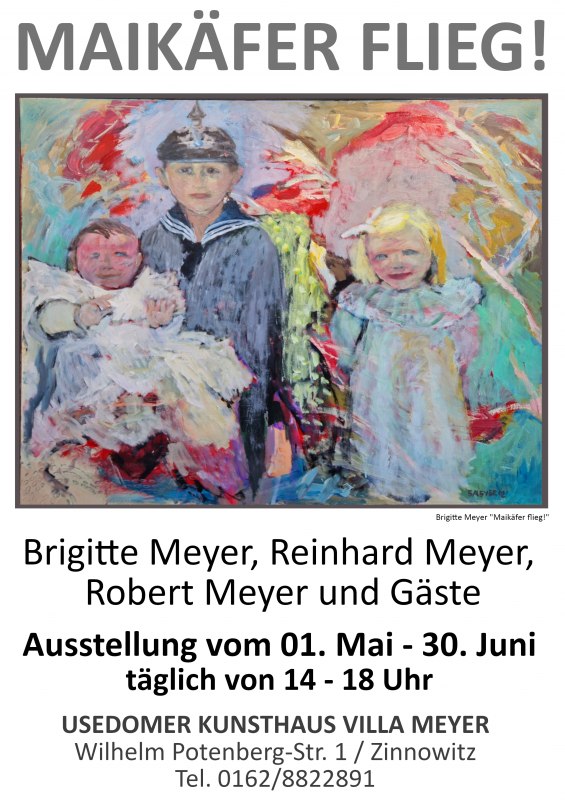 Plakat Ausstellung 2026 // © Usedomer Kunsthaus Villa Meyer Plakat Ausstellung 2026 // © Usedomer Kunsthaus Villa Meyer
