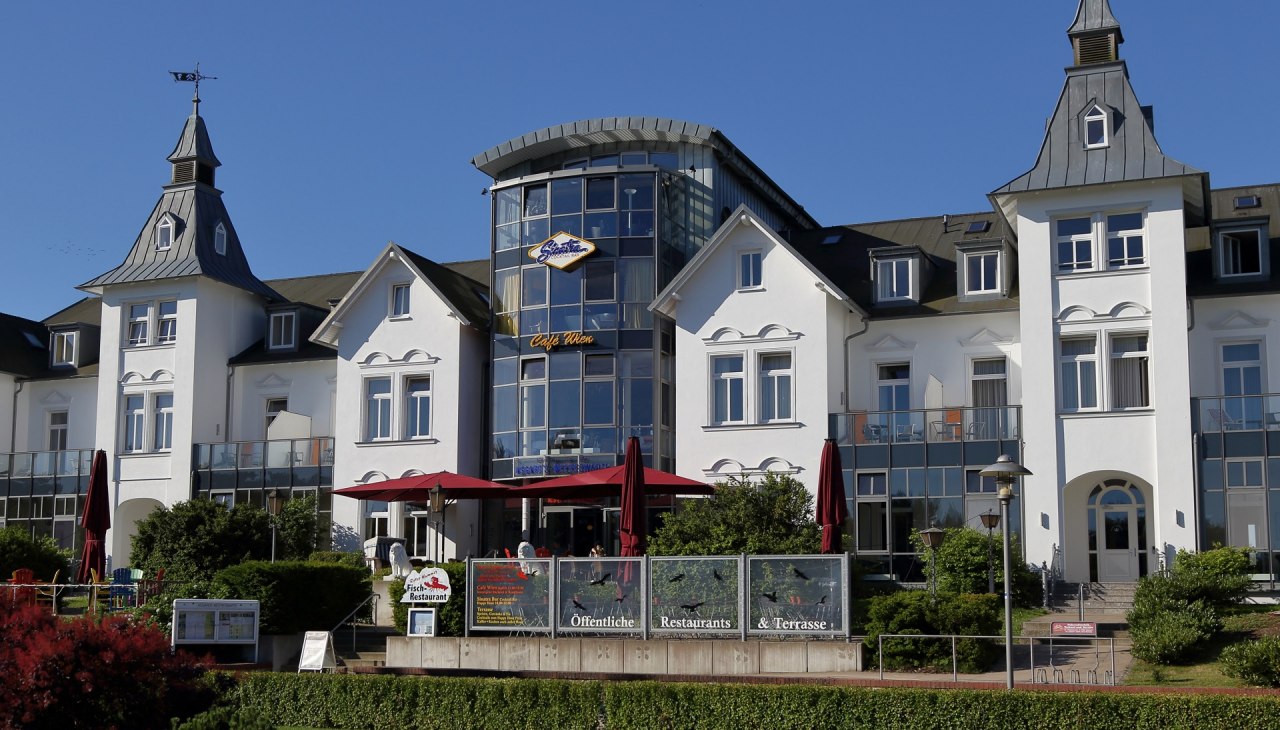Apartmenthaus Meereswarte Promenadenseite, &copy; Asgard Hotels