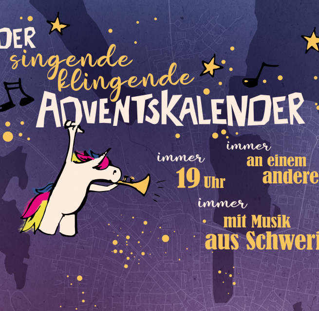 Jeden Tag öffnet sich ein musikalisches Kalendertürchen an einem anderen Ort in Schwerin, © musiKKlub