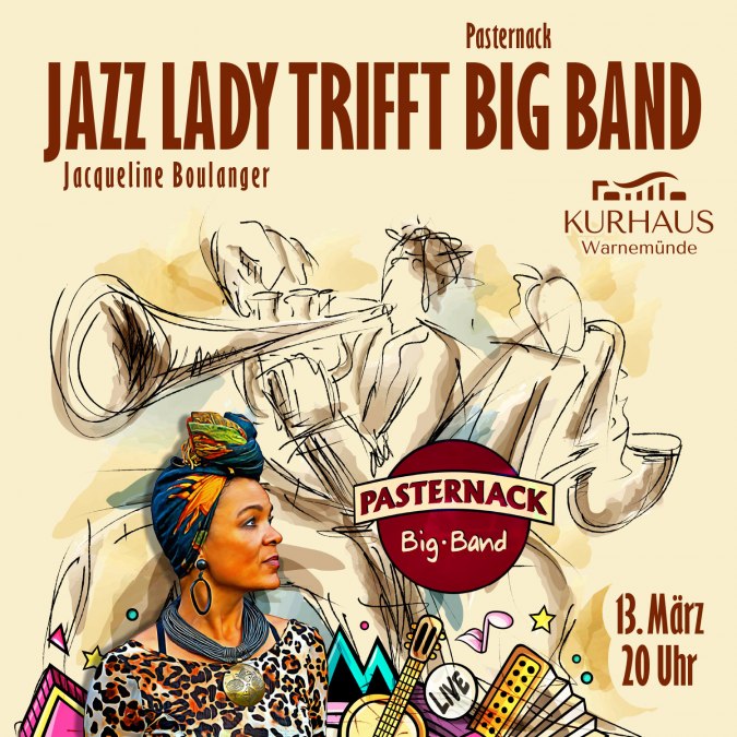 Veranstaltungsplakat 13. M&auml;rz 2026, &copy; Jacqueline Boulanger