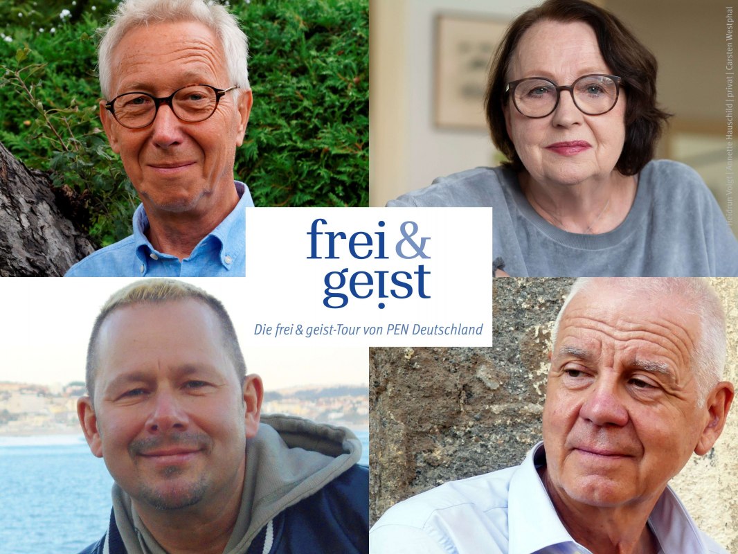 Colllage // © Michael G. Fritz © Heidrun Voigt/Katja Lange-Müller © Anette Hauschild/Ostkreuz/Marko Martin © Marko Martin/Matthias Politycki © Carsten Westphal Colllage // © Michael G. Fritz © Heidrun Voigt/Katja Lange-Müller © Anette Hauschild/Ostkreuz/Marko Martin © Marko Martin/Matthias Politycki © Carsten Westphal
