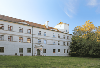 Vorderseite des Schlosses // © MV-T/Gohlke Vorderseite des Schlosses // © MV-T/Gohlke