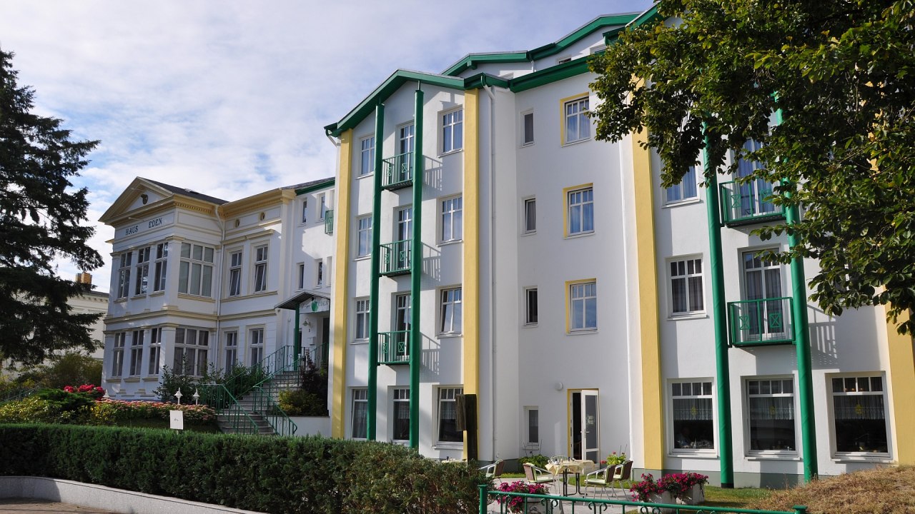 Au&szlig;enansicht Hotel garni Eden // &copy; MV-T/Fischer