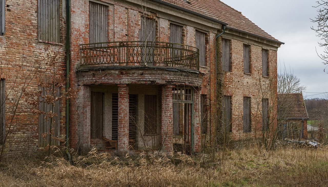 Langsam wird das Gutshaus saniert, &copy; Anja Kannenberg