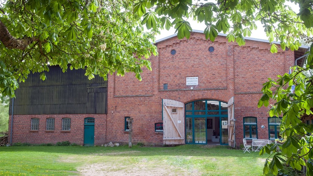 Hofansicht des KUNSTRAUM TESTORF, © MV Foto e.V. Fotografin: Anke Berger