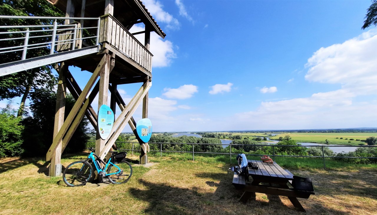 Aussichtsturm Elwkieker Boizenburg, © M. Lenthe Aussichtsturm Elwkieker Boizenburg, © M. Lenthe