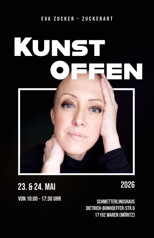 Veranstaltungsplakat &ndash; Kunst Offen // &copy; Eva Zucker