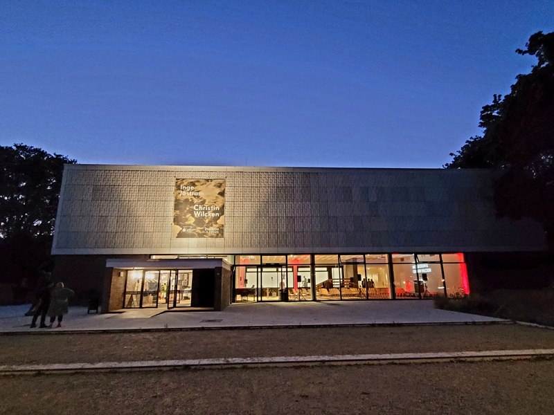 Kunsthalle bei Nacht // © Foto: Kunsthalle Rostock Kunsthalle bei Nacht // © Foto: Kunsthalle Rostock