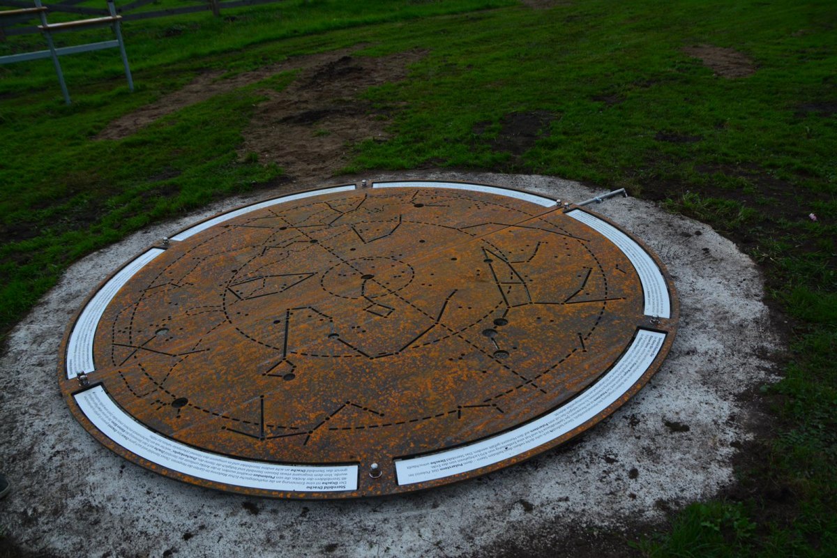 Die Himmelsscheibe ist begehbar // &copy; Mecklenburger ParkLand