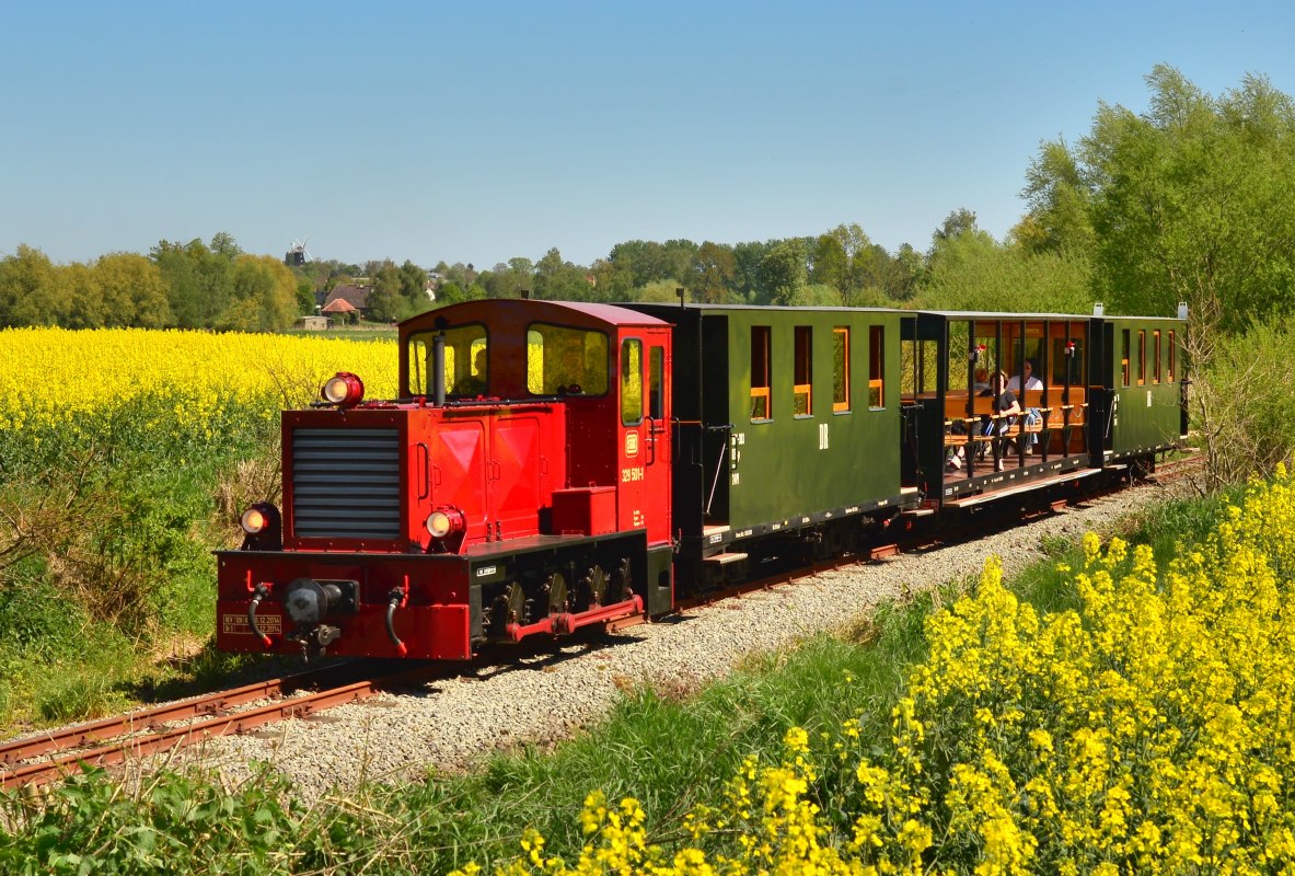 Schmalspurbahn "L&uuml;tt Kaffeebrenner" // &copy; Bernd Lotzow