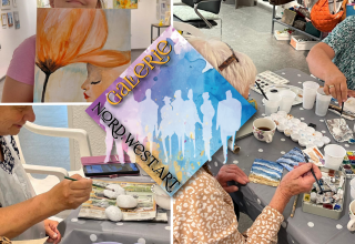 Workshops in der Galerie // © Galerie Nord.West.Art Workshops in der Galerie // © Galerie Nord.West.Art