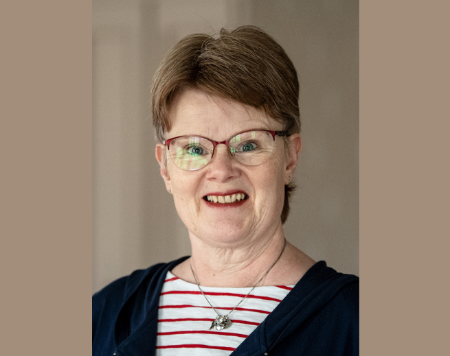 Portrait der Disponentin des Theaters Vorpommern Anette Gerhardt, © Peter van Heesen