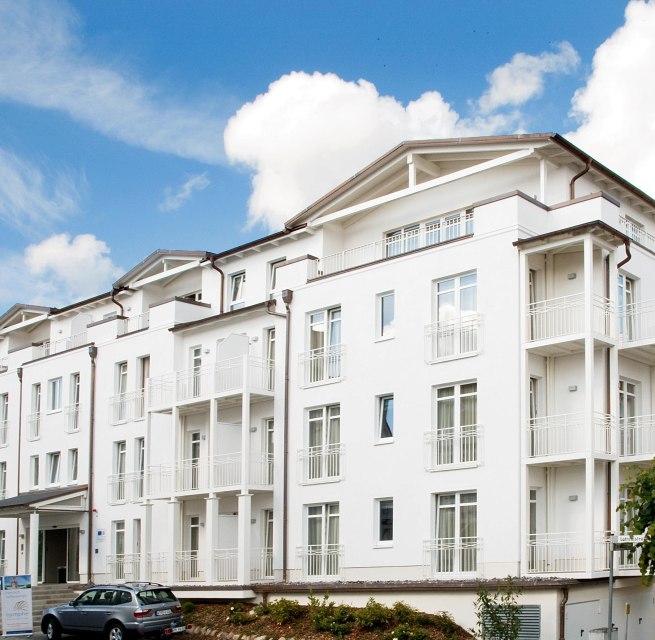 Aussenansicht // &copy; nymphe strandhotel & apartments GmbH & Co. KG
