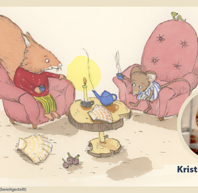 Kinderbuchlesung Kristina Andres : &raquo;Ein Jahr mit Maus und Eichhorn&laquo; // &copy; Kristina Andres (breitgestellt)