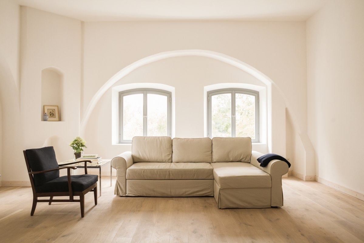 Helle und moderne Appartements auf Gut Üselitz // © Gut Üselitz / Ulrike Meutzner Helle und moderne Appartements auf Gut Üselitz // © Gut Üselitz / Ulrike Meutzner