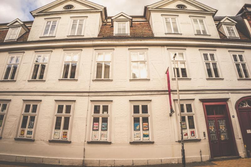 Buitenaanzicht van het ministerieel paleis, © Welterbeverein Schwerin Buitenaanzicht van het ministerieel paleis, © Welterbeverein Schwerin