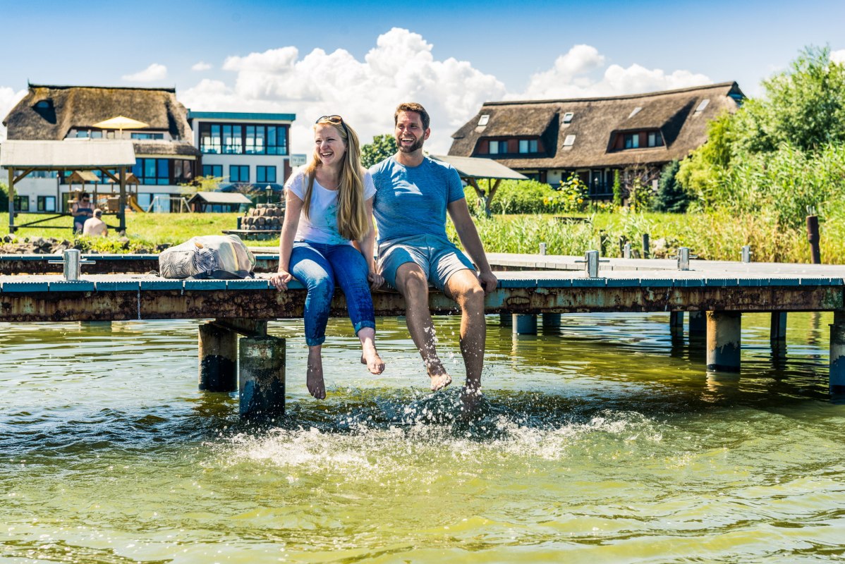 Ontspan in het Haffhus in het vakantieoord Ueckerm&uuml;nde // &copy; TMV/S&uuml;&szlig;