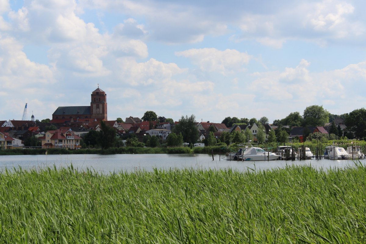 Stadtansicht Wolgast - Dreilindengrund am Peenestrom // &copy; tvv@bock.de