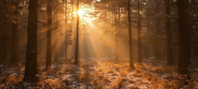 Winterwald, &copy; KI-generiert