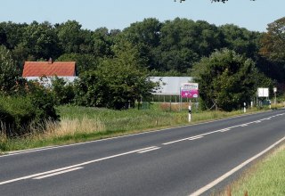 Das Gärtnereigelände an der B109, © Sabrina Wittkopf-Schade Das Gärtnereigelände an der B109, © Sabrina Wittkopf-Schade