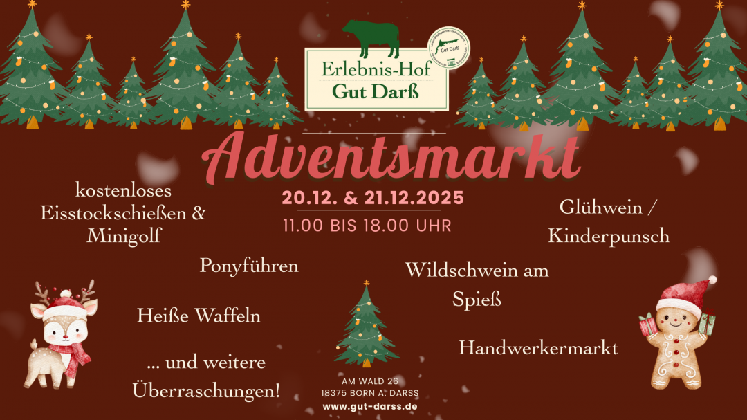 Adventsmarkt_quer(1920 x 1080 px), © Gut Darß