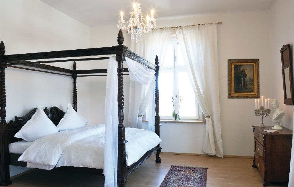 Ein Himmelbett im Schloss // &copy; Thomas Krieger