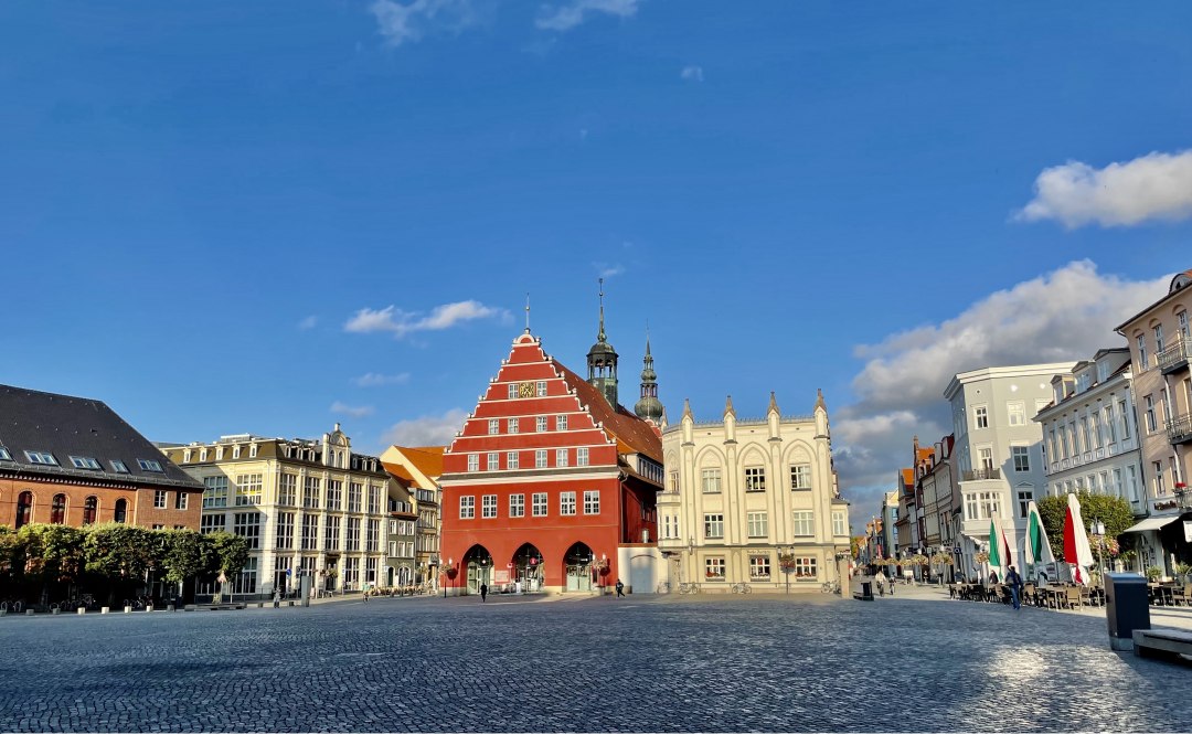 Marktplatz Greifswald, &copy; Gudrun Koch